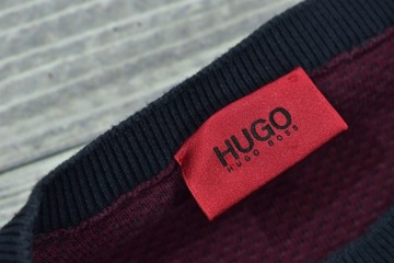 HUGO BOSS Premium Cotton Sweter Męski / L