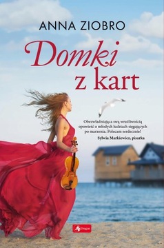DOMKI Z KART ZIOBRO ANNA KSIĄŻKA DRAGON