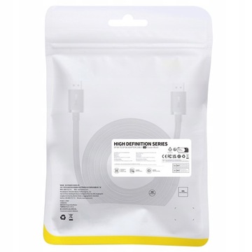 BASEUS KABEL PRZEWÓD DISPLAYPORT 8K 60HZ 2M DŁUGI SZYBKI WYTRZYMAŁY CZARNY