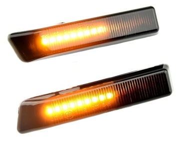 KIERUNKOWSKAZY MIGACZE LED DYNAMICZNE PŁYWAJĄCE BMW 3 E36 LCI LIFT X5 E53