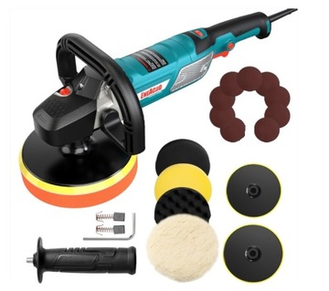 Polerka 1500 W 6 prędkości ENEACRO z talerzem polerskim 150/180 mm zestaw