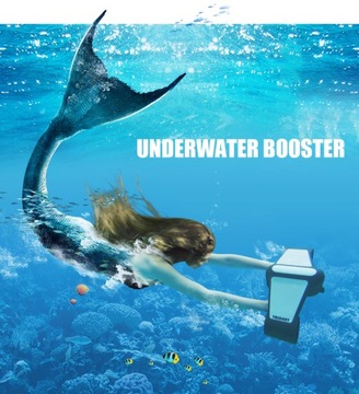 Подводный скутер Geneinno Trident Скорость 1,8 м/с