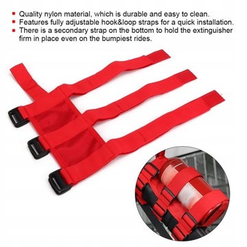 КРЕПЛЕНИЕ РУЧКИ ДЛЯ РЕМЕНИ АВТОМОБИЛЬНОГО ОГНЕТУШИТЕЛЯ