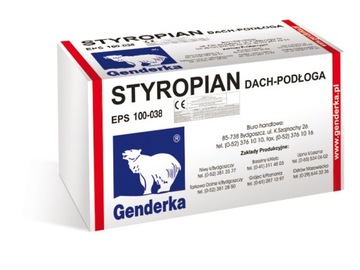 Styropian Genderka eps 100 036 dach podłoga 18CM