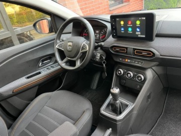 Dacia Sandero III Hatchback 5d 1.0 TCe 90KM 2022 Dacia Sandero Stepway 1.0 benzyna 91 KM zarej w PL ksiazka serwis zadb, zdjęcie 6