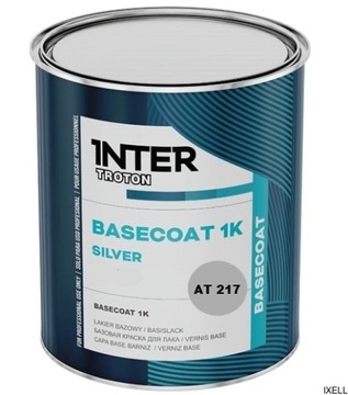 LAKIER BAZA SREBRO AT 217 średnie aluminium ciemny KĄT 1 Litr 731