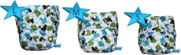 Многоразовая пеленка BamBams OneSize 3-16 кг