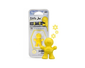 Освежитель воздуха для автомобиля Little Joe 3D Vanilla, ванильный желтый