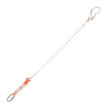AMORTYZATOR BEZPIECZEŃSTWA DŁUGA 175cm Linka 14 mm Z PRZEGLĄDEM ZEROWYM