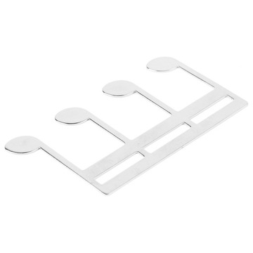 Зажим для музыкальных книг, металлический переносной держатель для книжных страниц, для листа фортепианной гитары