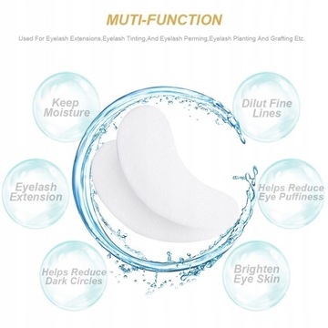 eye patches eyelash extension under eyelashes