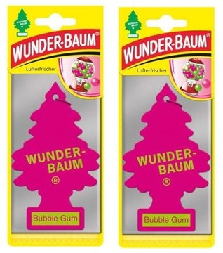 ZAPACH WUNDER BAUM CHOINKA ZAPACHOWA BUBBLE GUM