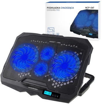MOCNA Podstawka Podkładka Chłodząca pod Laptopa 12-17