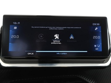 Peugeot 2008 II SUV 1.2 PureTech 130KM 2020 Peugeot 2008 GT-Line automat virtual navi kamera, zdjęcie 22