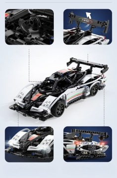 БЛОКИ СУПЕР АВТОМОБИЛЬ С ЛИФТАМИ С ДИСТАНЦИОННЫМ УПРАВЛЕНИЕМ RC 457 ЭЛ. Со светодиодом