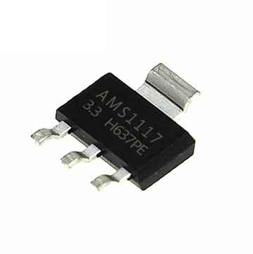 Stabilizator LDO 3,3V LM1117MP - SMD SOT223