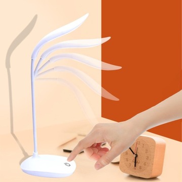 СЕНСОРНАЯ СВЕТОДИОДНАЯ НАСТОЛЬНАЯ ЛАМПА СЕНСОРНАЯ ШКОЛЬНАЯ USB НАСТОЛЬНАЯ БЕСПРОВОДНАЯ