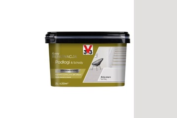 EASY RENOWACJA V33 PODŁOGI & SCHODY BIAŁY PIEPRZ 2L