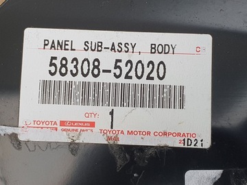 Ремень задний Toyota Verso-S Trezia 58308-52020