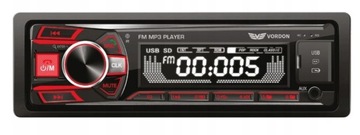 Vordon HT-202 Автомагнитола Bluetooth MP3 MP3 USB VarioColor + пульт ДУ