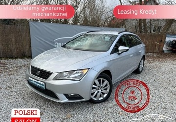 Seat Leon III ST 1.6 TDI CR 90KM 2016 Seat Leon 1.6 TDI Gwarancja Salon PL Serwisowa...