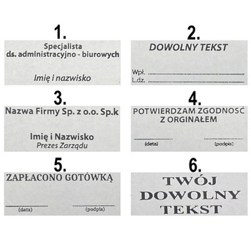 Colop C20 штамп для 4 строк.