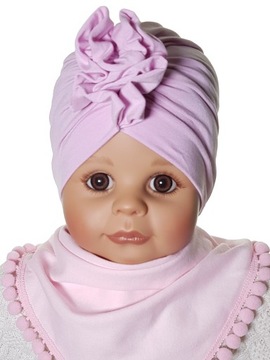 POLSKI KOMPLET CZAPKA TURBAN + CHUSTKA Z POMPONIKAMI CZAPECZKA 1-99LAT 5KOL