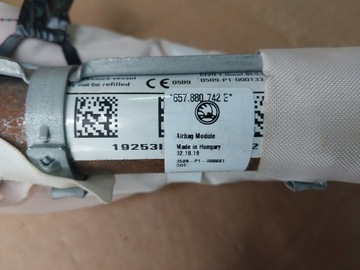 PH096 SKODA KAMIQ ^ AIRBAG ZÁVĚS PRAVÁ 657880742E