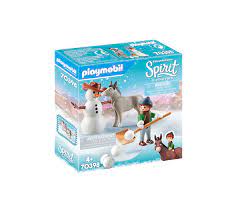 Playmobil Spirit 70398Zabawa na śniegu