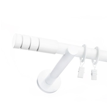 СОВРЕМЕННЫЙ ОДИНАРНЫЙ БЕЛЫЙ КАРДИН FI 19мм 120см