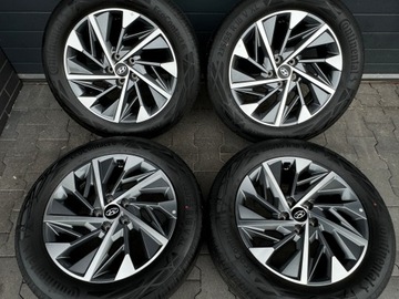 HYUNDAI TUCSON KOŁA LETNIE ORYGINALNE 235/55R18 CONTINENTAL CZUJNIKI