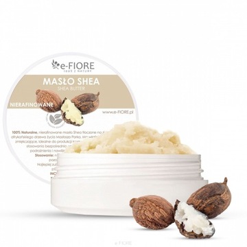 Masło SHEA Nierafinowane Karite virgin 1kg E-FIORE