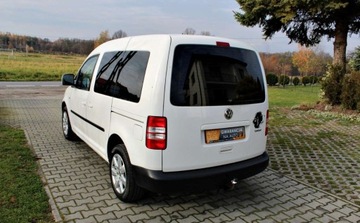 Volkswagen Caddy III Kombi Facelifting 1.6 TDI 102KM 2013 Volkswagen Caddy 1.6d Klimatyzacja Alufelgi Hak Gwarancja 1 rok w cenie, zdjęcie 6