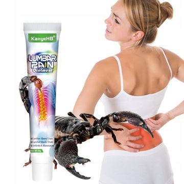 Mięśnie Pleców Ulga W Bólu Krem Skorpion