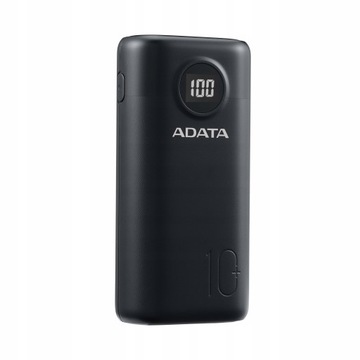 Power Bank ADATA P10000QCD 10000мАч черный QC
