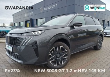 Peugeot 5008 III 2025 Peugeot 5008 252 GT 1.2 mHev 145 KM e-DCS6 Demo GWARANCJA FV23 1.2
