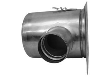 Боковой слив DN100, нержавеющая сталь AISI304