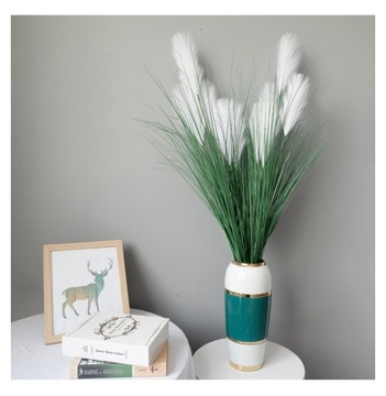 Искусственная пампасная трава, разные цвета, xxl, 90 см.