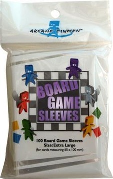Board Games Sleeves - Extra Large (65x100mm)