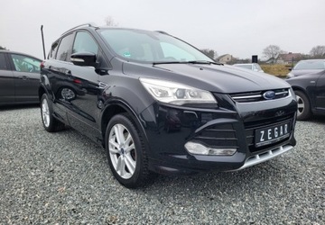 Ford Kuga II SUV 2.0 TDCi 180KM 2015 Ford Kuga 2,0 180 KM Titanium S Automat Navi X...