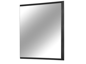 Fazowane lustro w czarnej ramie 80x100 12F-390