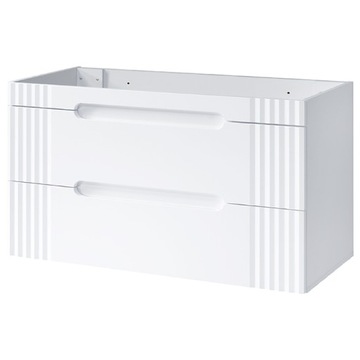 Szafka pod umywalkę 120 cm FIJI WHITE 82-120