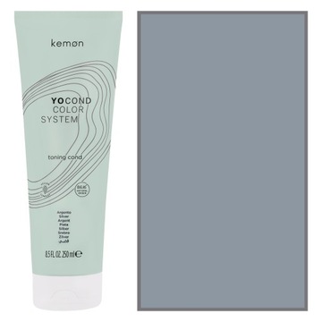 Kemon Yo Cond Color odżywka koloryzująca do włosów 250ml Srebrny Argento