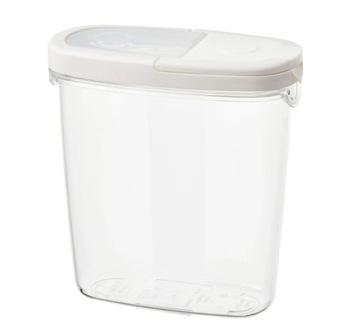 IKEA IKEA 365+ Pojemnik na suchą żywność biały1.3l
