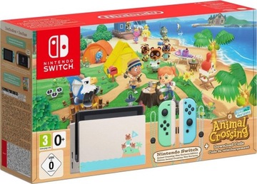 NINTENDO SWITCH ANIMAL CROSSING EDITION - SKLEP !