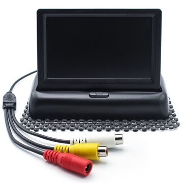 Monitor kamera cofania LCD 4,3 cali TFT 2 x AV
