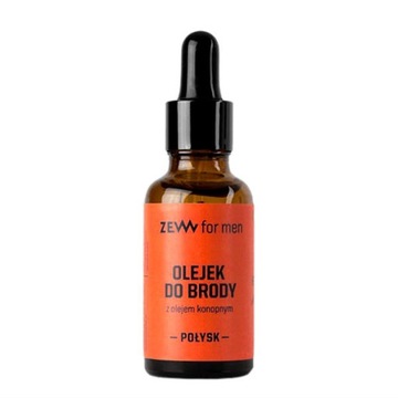 Konopny Olejek do brody ZEW for men Połysk 30ml