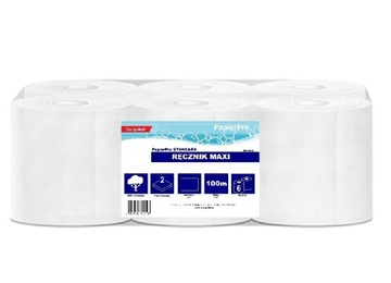 Ręcznik papierowy Czyściwo MAXI 100m Celuloza 6szt