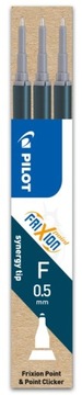 Wkład PILOT do Frixion Clicker Point x3 granatowy