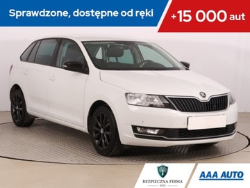 Skoda Rapid II Liftback Facelifting 1.0 TSI 110KM 2017 Skoda Rapid Spaceback 1.0 TSI, Salon Polska, GAZ